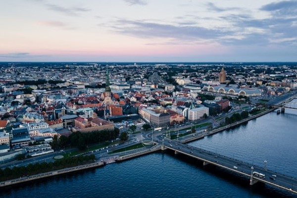Riga Aerial View